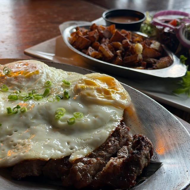 Steak and Eggs.