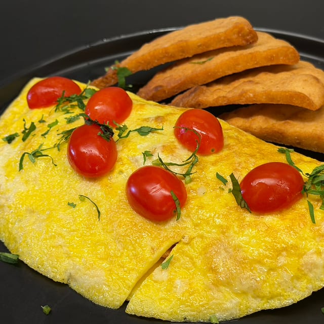 Veggie Egg Omelet.